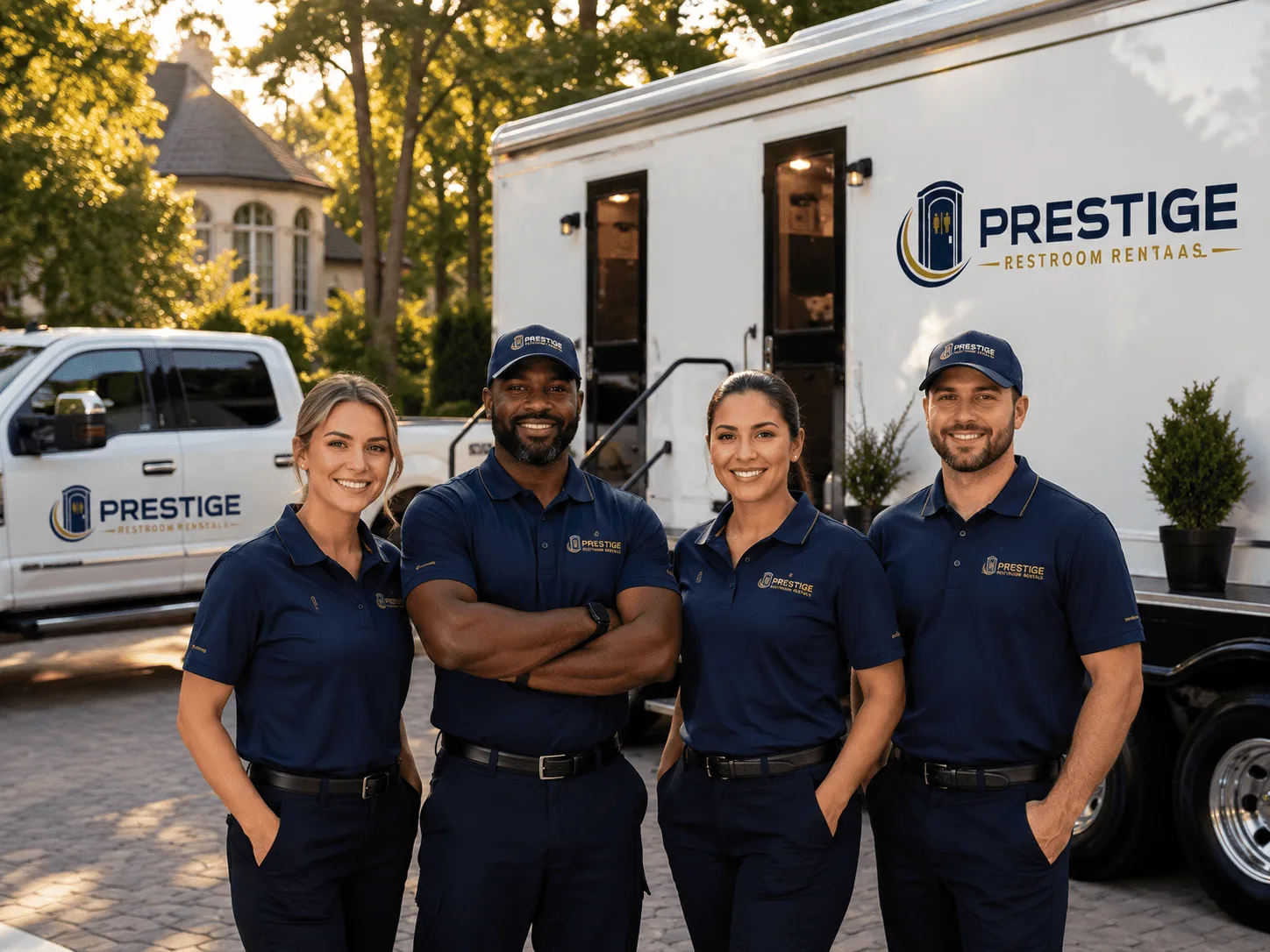 Trusted Luxury Portable Restrooms company in Elsah, IL
